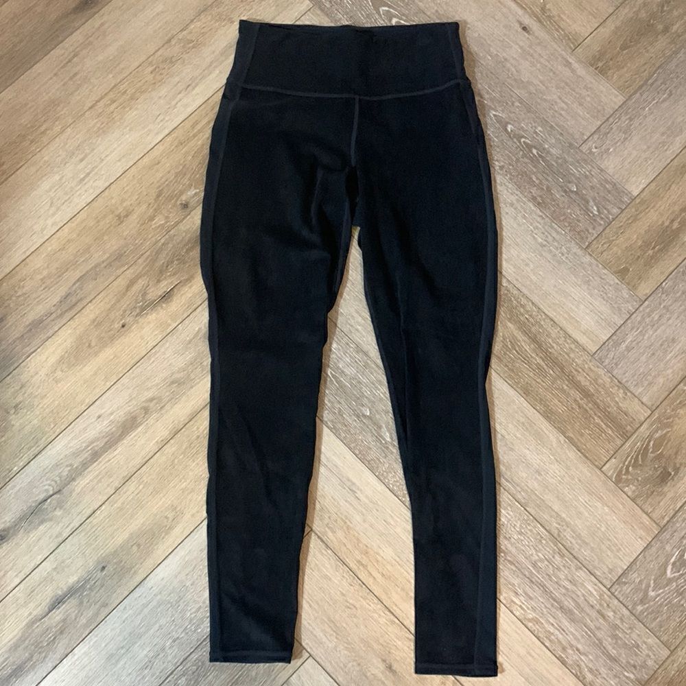 Athleta Suede Front Leggings 